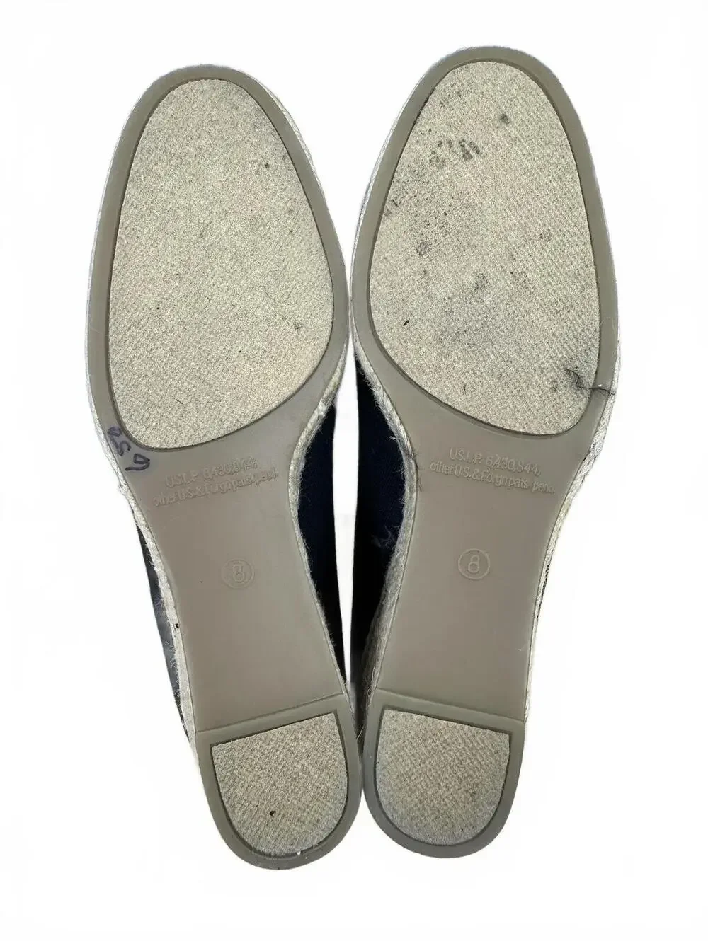 Chadwicks Black Espadrille Wedge Pumps